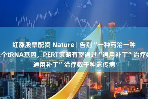 红涨股票配资 Nature | 告别“一种药治一种病”：重写单个tRNA基因，PERT策略有望通过“通用补丁”治疗数千种遗传病