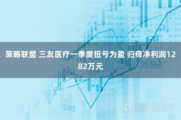 策略联盟 三友医疗一季度扭亏为盈 归母净利润1282万元